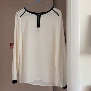 A sheer top from The Limited